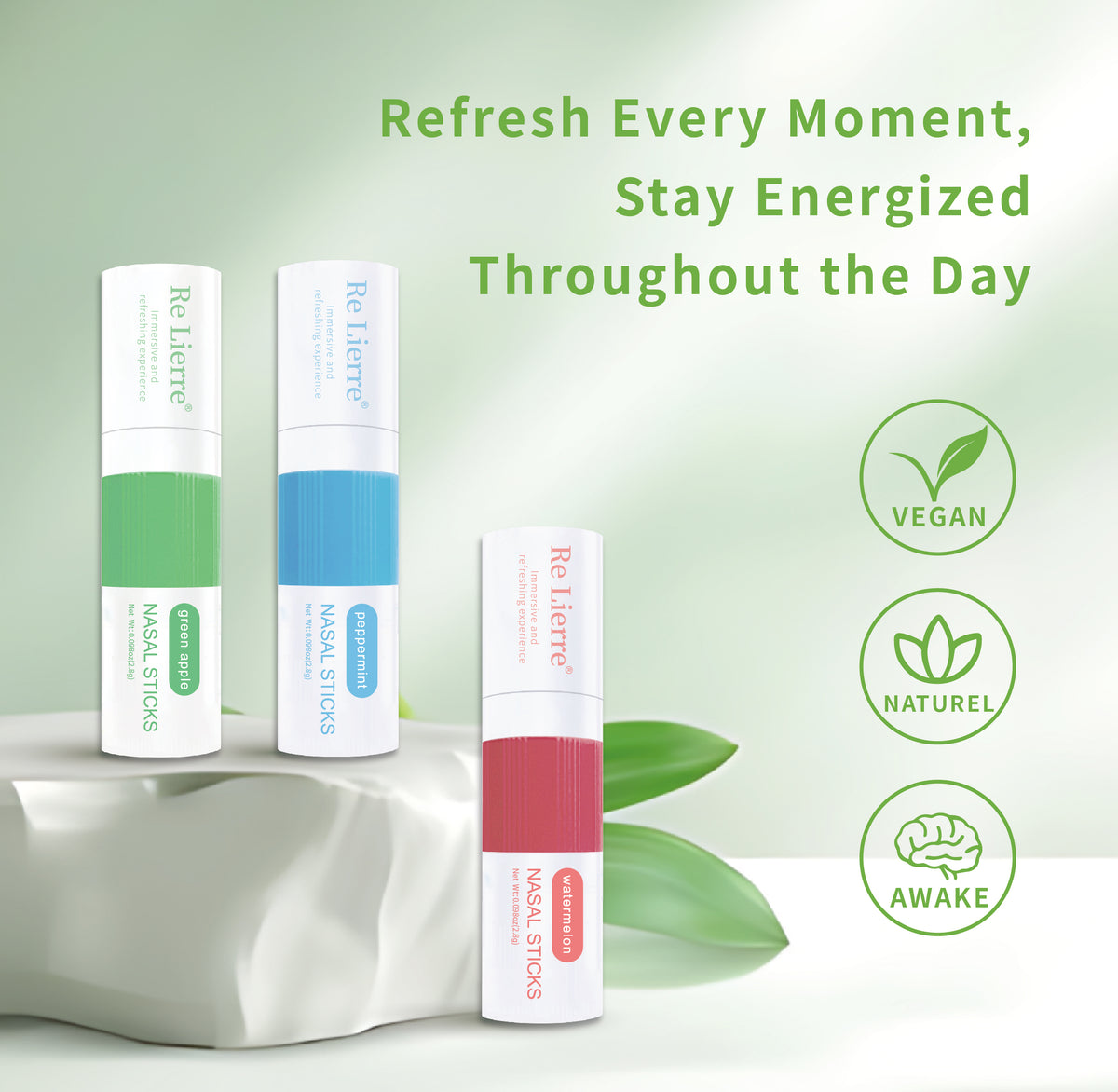 3-in-1 Nasal Bar - Cyan