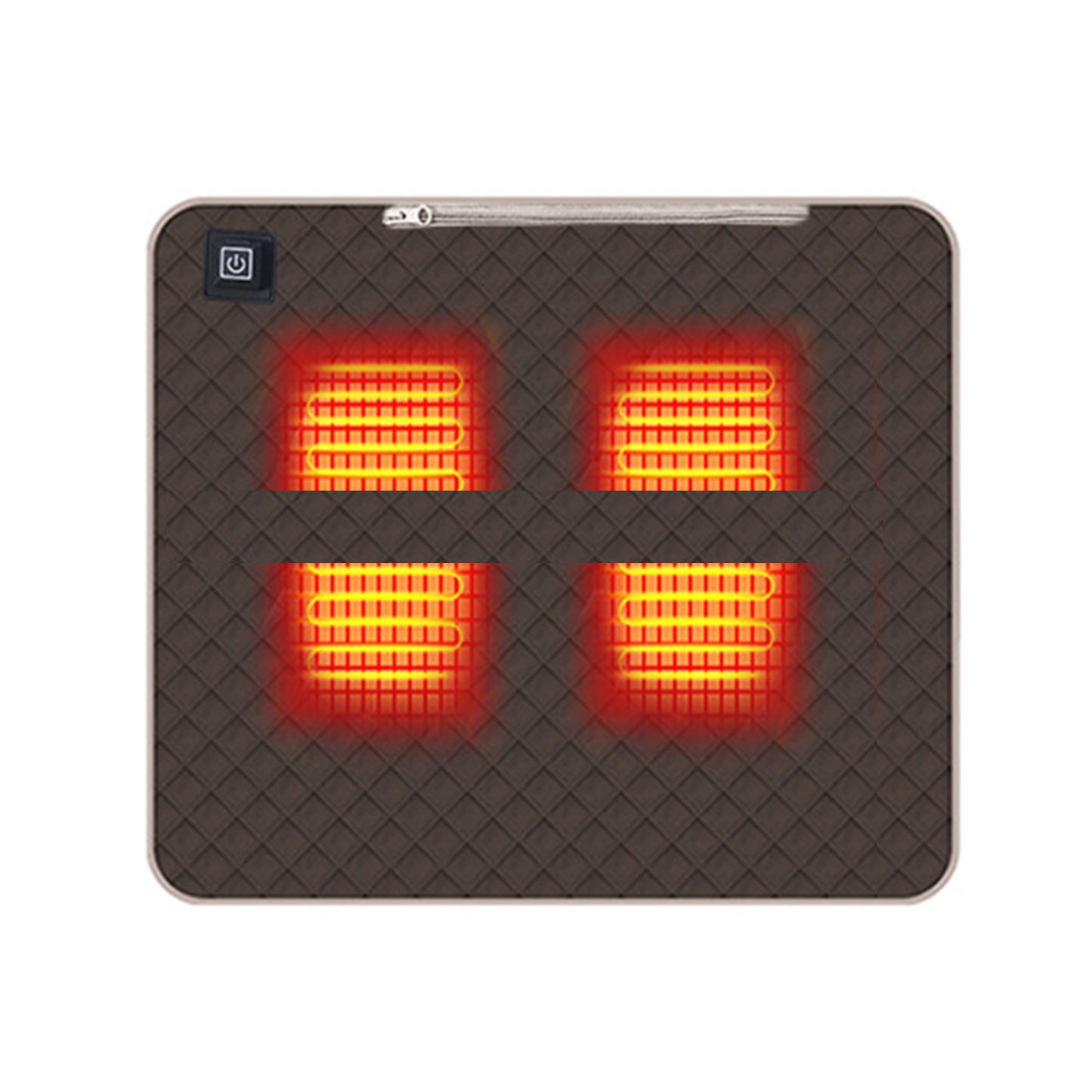 USB Portable Graphene Heating Pad for Office Chair Car Seat Outdoor Use - Fast Heating