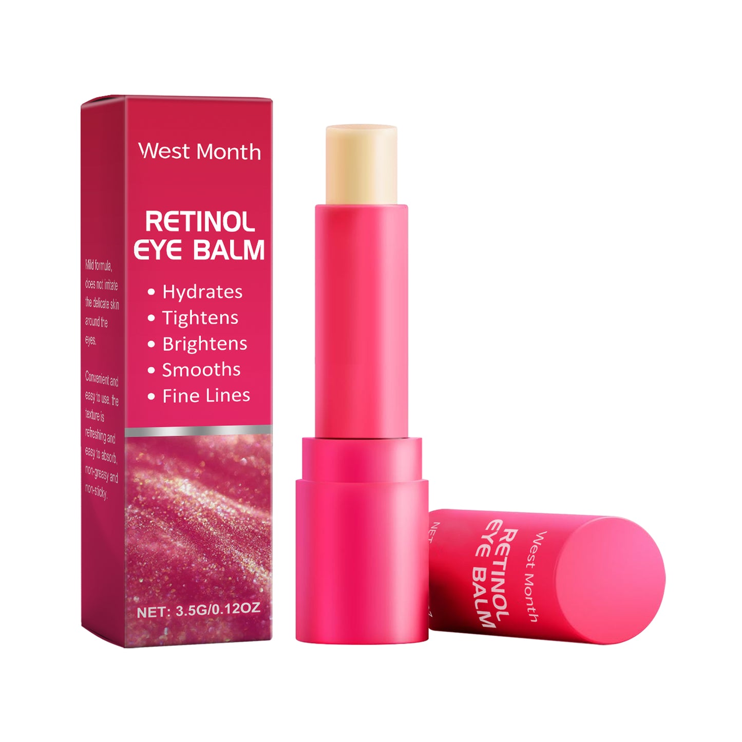 Moisturizing Eye Cream Stick - Shea Butter & Beeswax Anti-Aging Balm