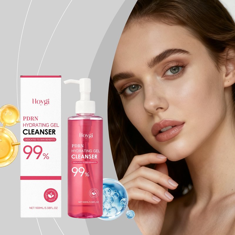 Moisturizing Facial Cleansing Gel 100ml for Deep Skin Hydration