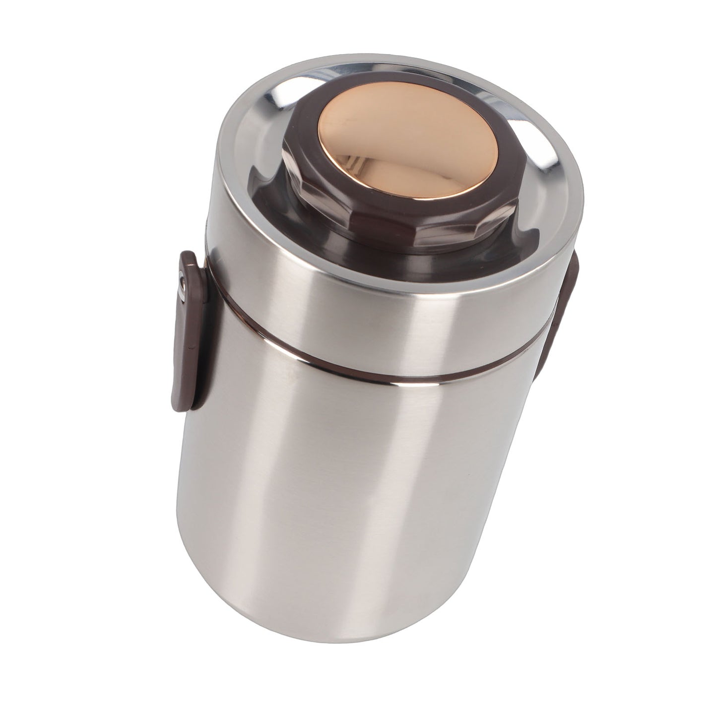 Vacuum Insulated Food Jar - 2000ml Stainless Steel 3-Tier Container