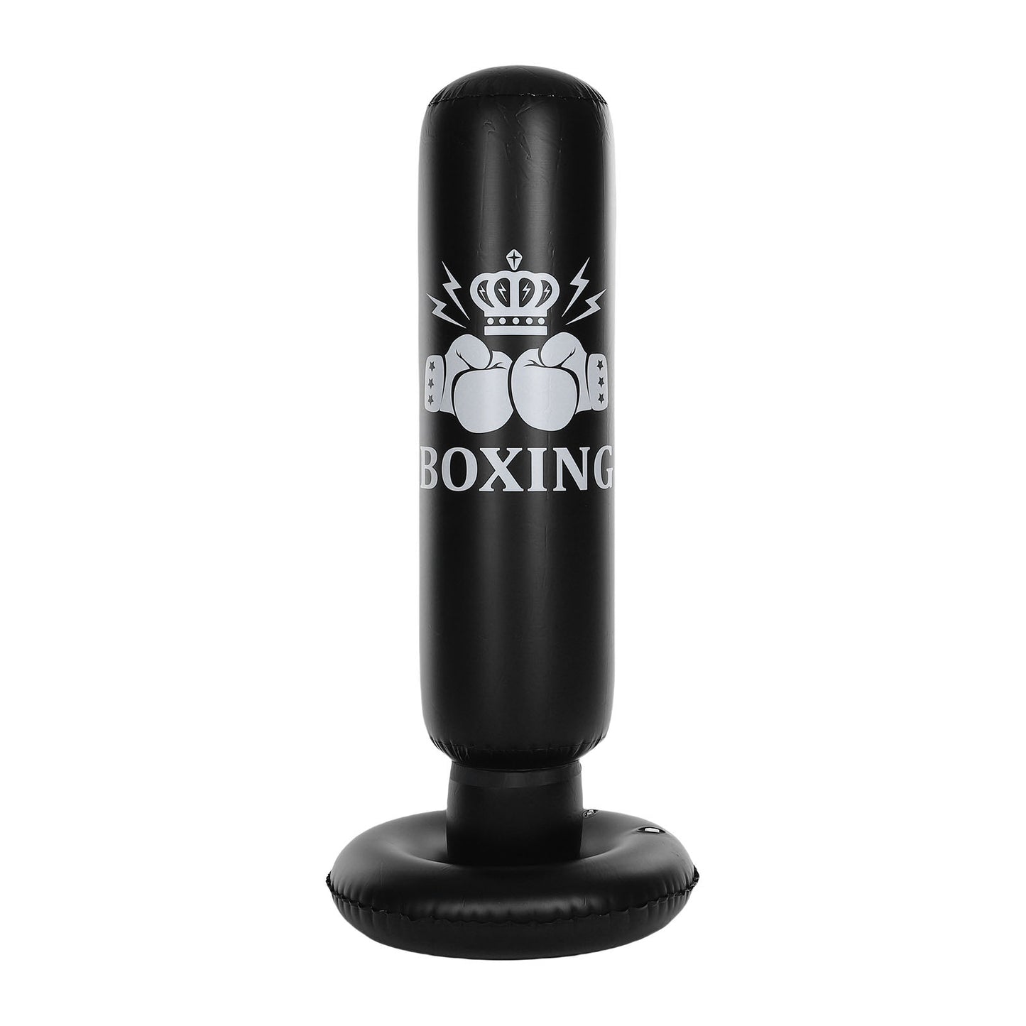 Inflatable Boxing Bag Kids 63in Punching Dummy Post Toy For Karate