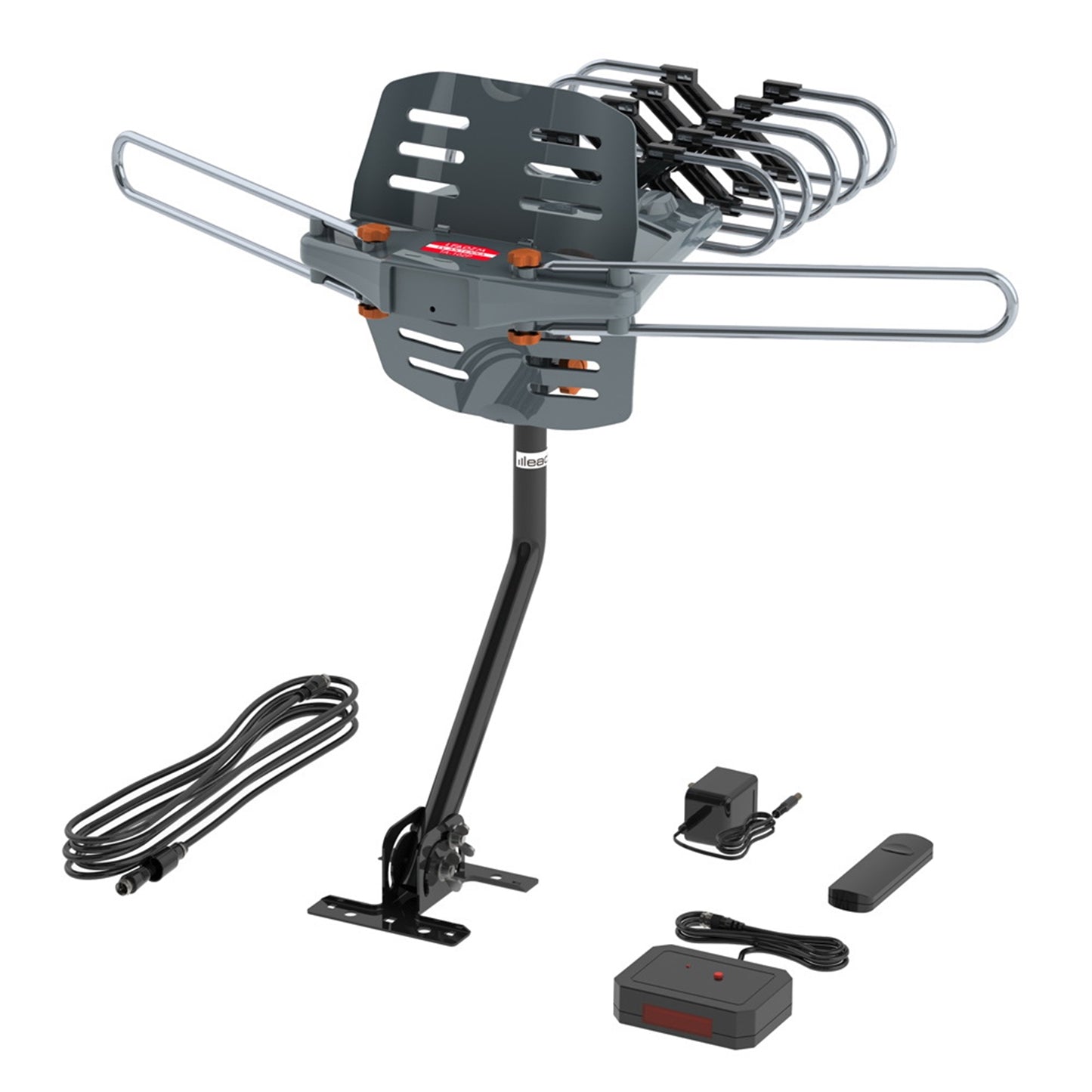 Outdoor Antenna 360° Rotation No Bracket UV Dual-Band Signal Receiver