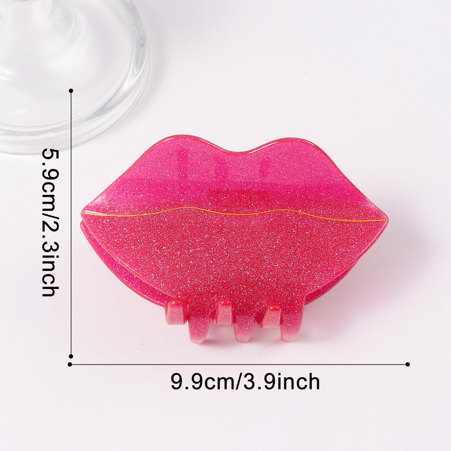 Red Toned Handmade Hair Clip for Women - Trendy Hair Accessories