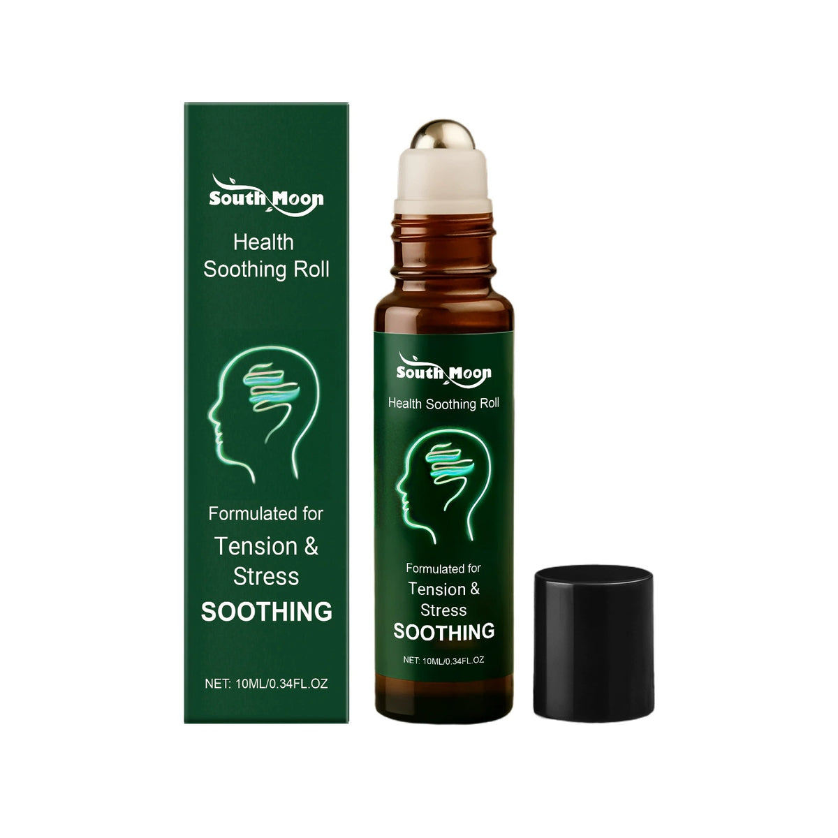 Tension Stress Relief Roll-On Oil – 10ml Aromatherapy Massage