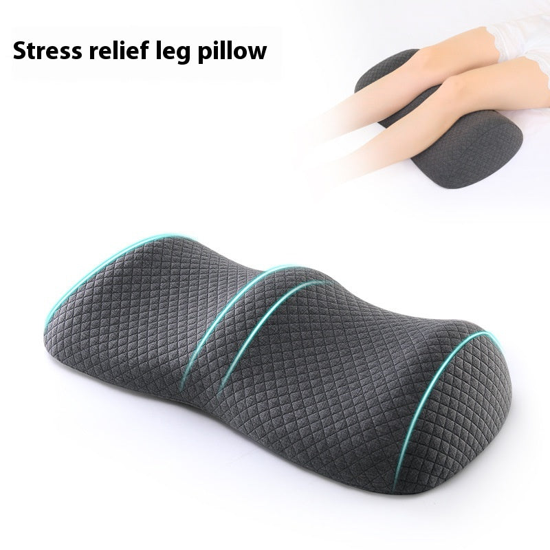 Leg Pillow for Sleeping Back and Leg Support Memory Foam Cushion