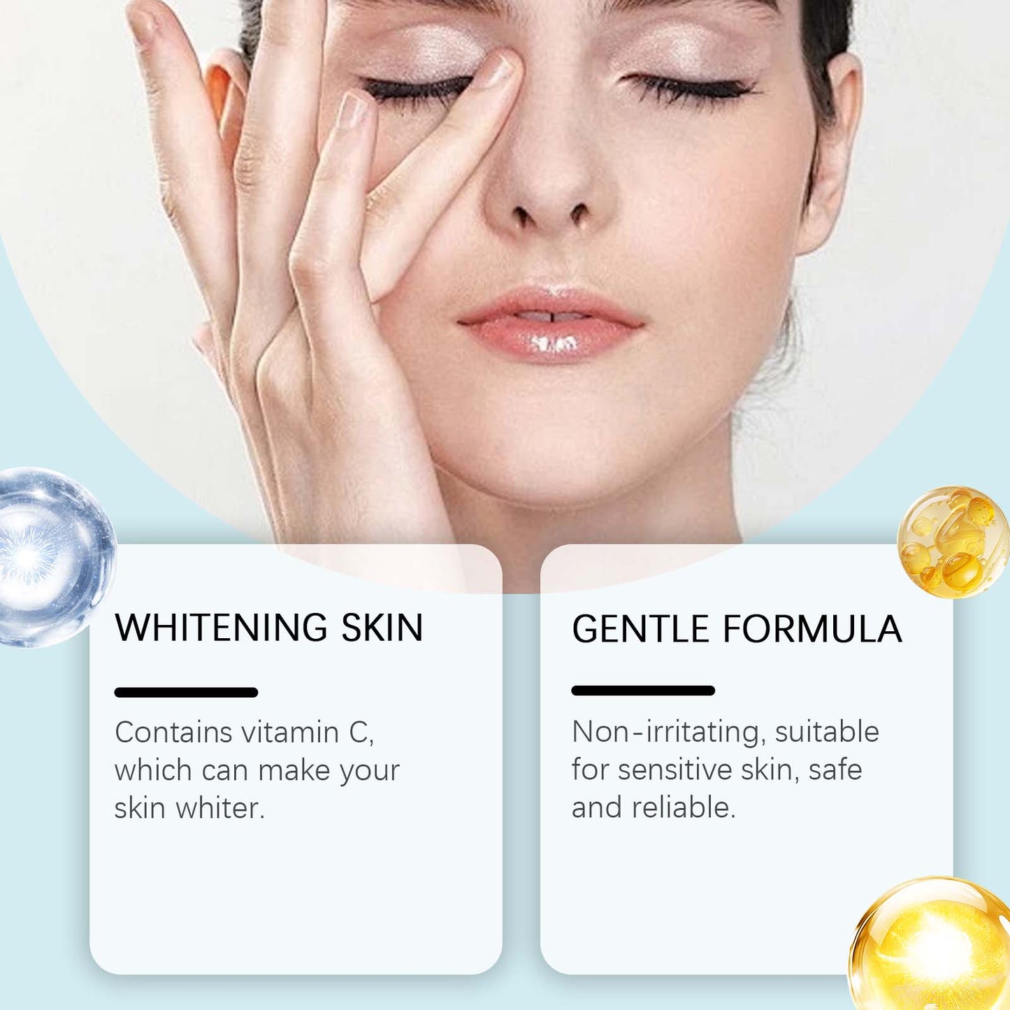 Vitamin C Facial Serum with Ferulic Acid & Collagen - 30ml Brightening