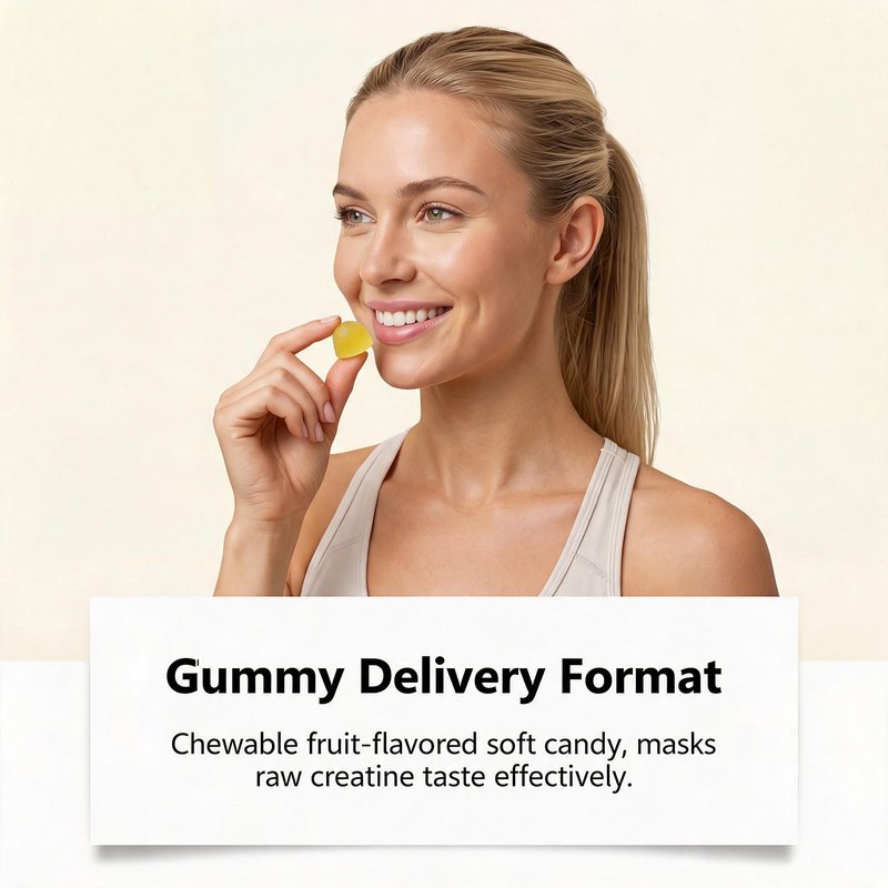Creatine Monohydrate & Taurine Gummies - 60 Count