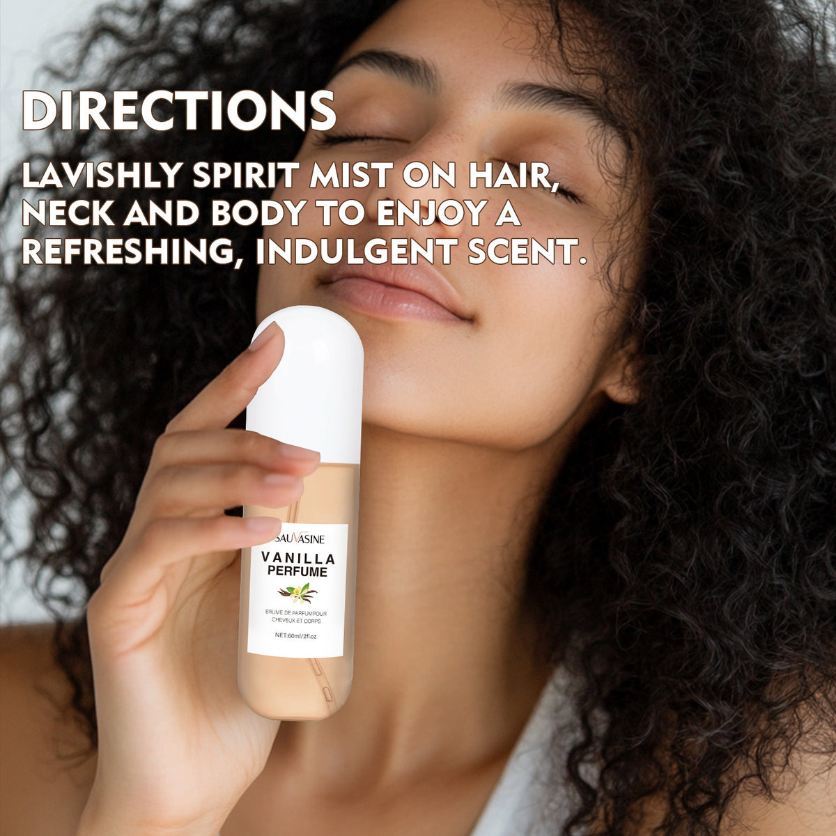 Vanilla Hair Body Spray 60ml