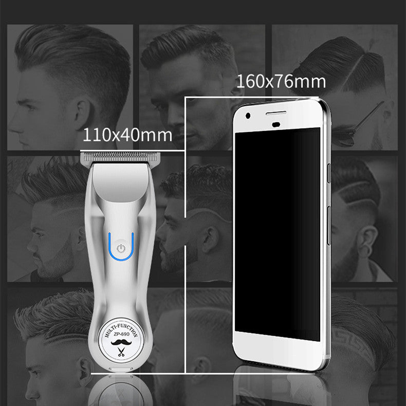 Professional Engraving Gradient Hair Clipper Electric Trimmer