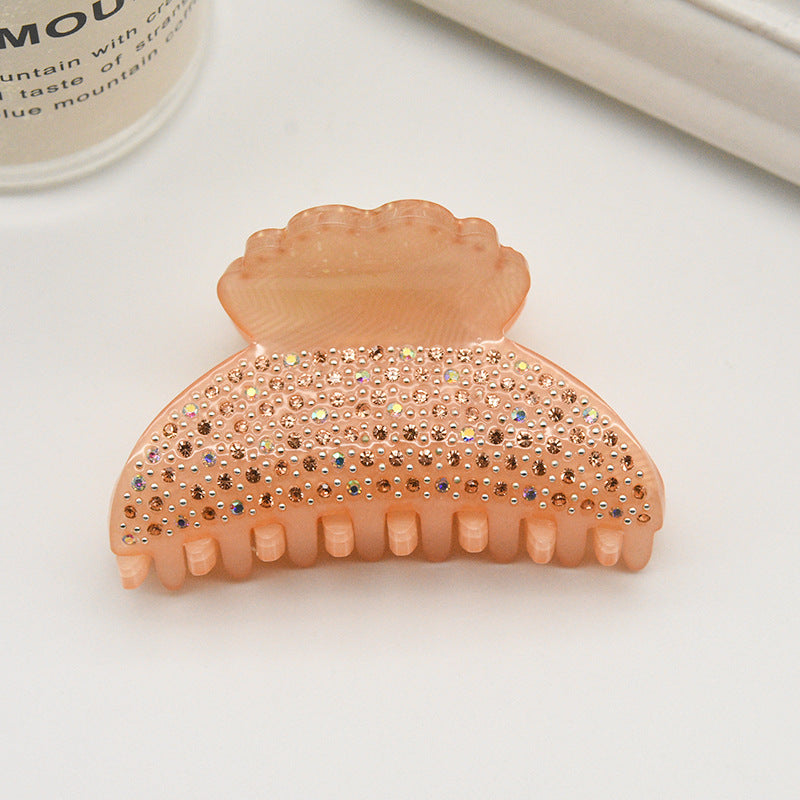 Crystal Acrylic Hairpin - Korean Style Women's Hair Clip