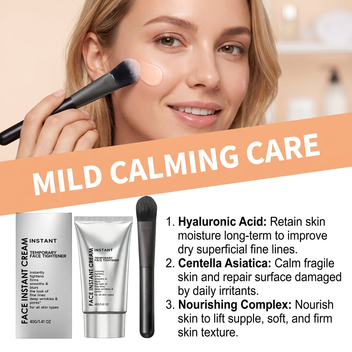 Smooth Facial Firming Cream 40g Box