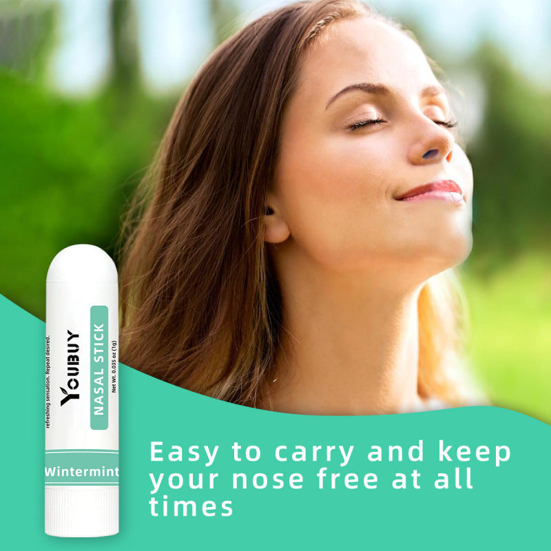 Nasal Spray Stick Cooling Mint Ointment for Dozing and Carsickness - 4g/ml