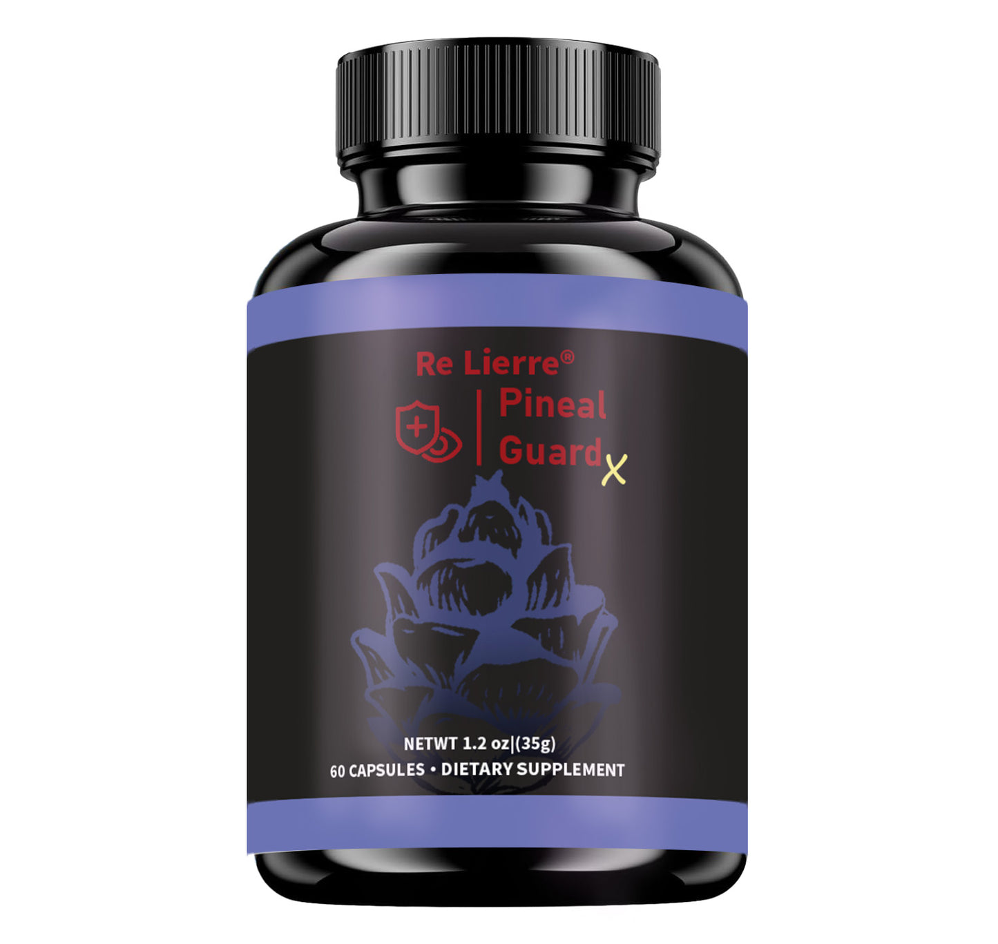 Pineal Guard Brain Support Supplement - Memory & Focus Vitamins - 60 Capsules