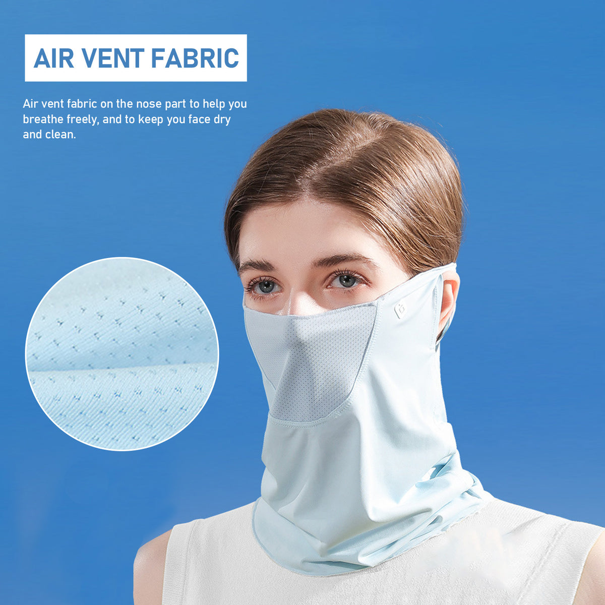 Breathable UV Protection Face Gaiter for Outdoor Sports - Multiple Styles