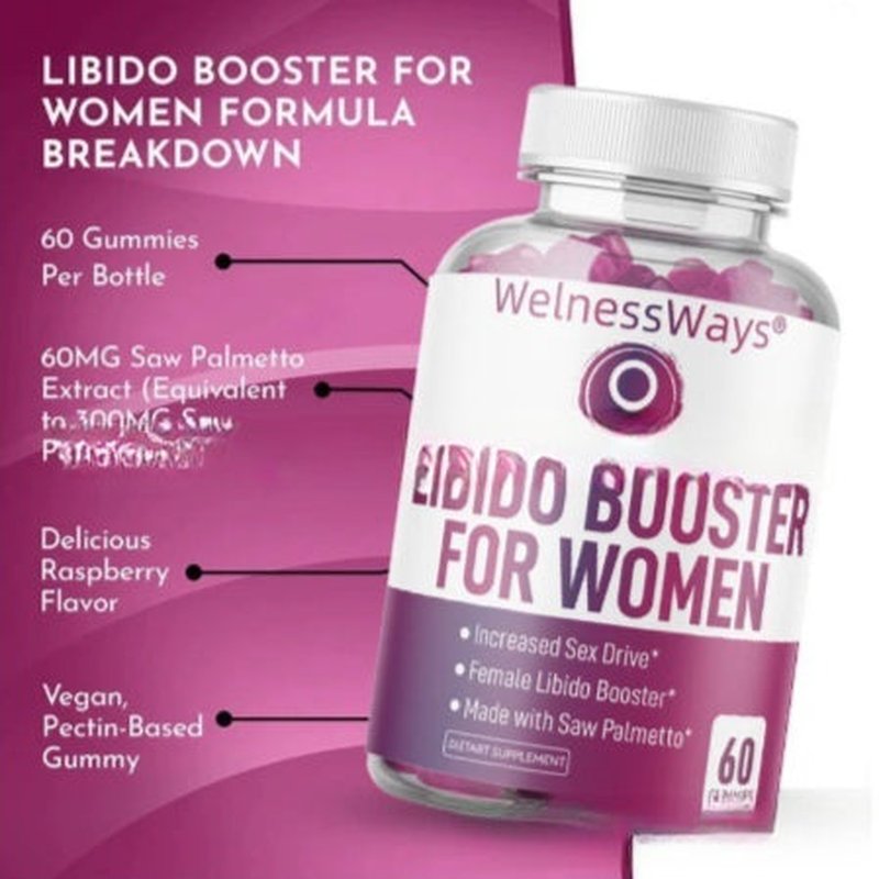Libido Booster Gummies with Saw Palmetto