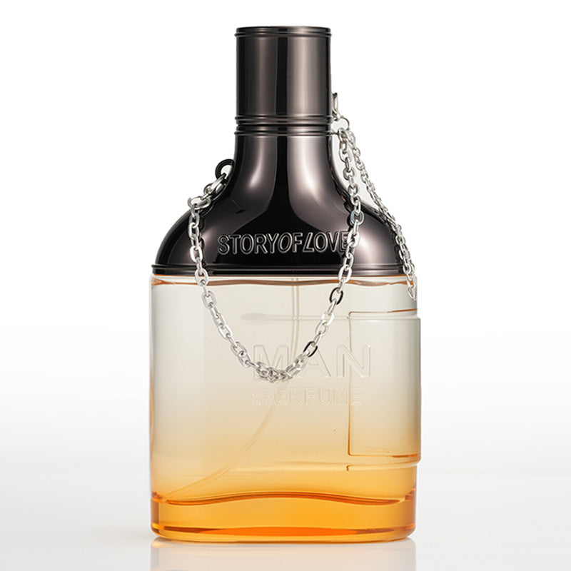 Amber Wood Eau De Cologne for Men - Long Lasting Woody Citrus Scent, 100ml