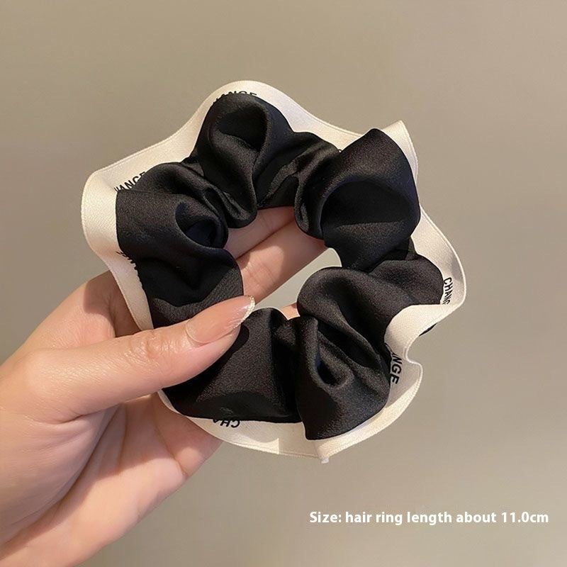 Summer Sweet Lace Scrunchie Hair Tie - Elegant Floral Hair Accessory