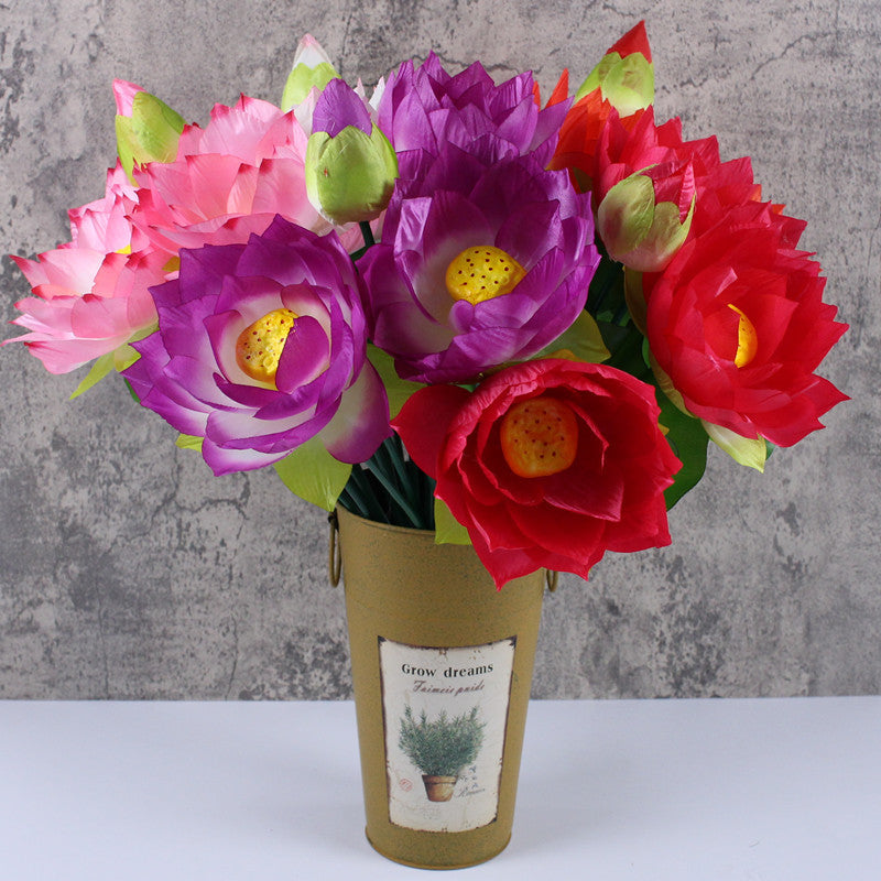 Artificial Lotus Flowers – Home Decor & Wedding Centerpieces