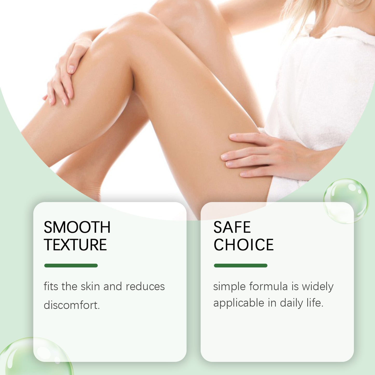 Facial and Body Hair Removal Wax Stickers - 20 Wipes