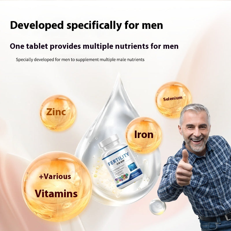 Male Fertility Tablets - 60 Tablets
