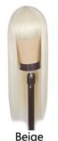 Long Straight Hair Wig with Bangs - 70cm