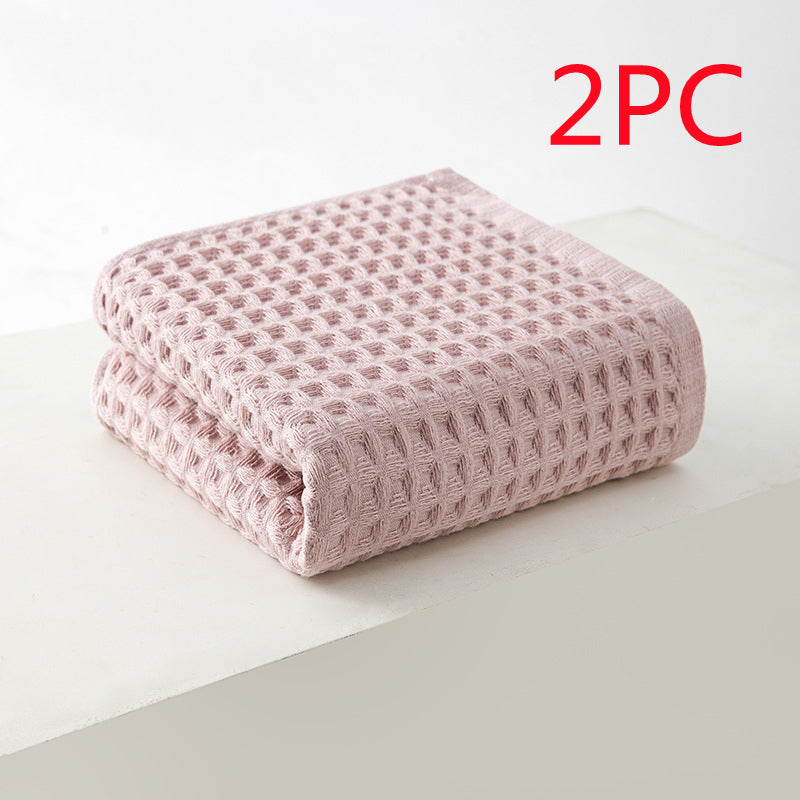 Cotton Towel for Hair Drying and Care - Soft, Absorbent Bath Towel