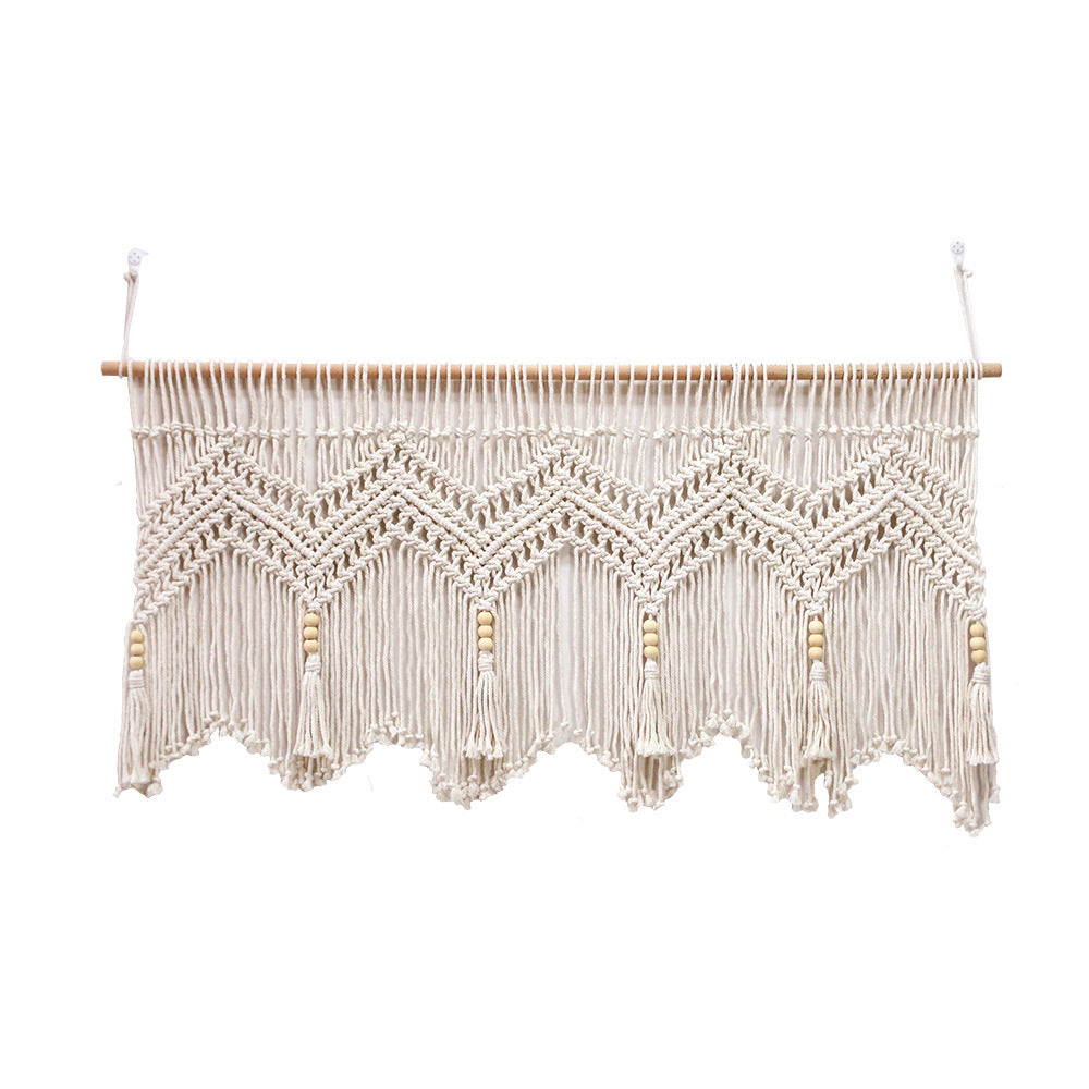 Cotton Rope Woven Tapestry for Home Decor - European Style, 120x55cm