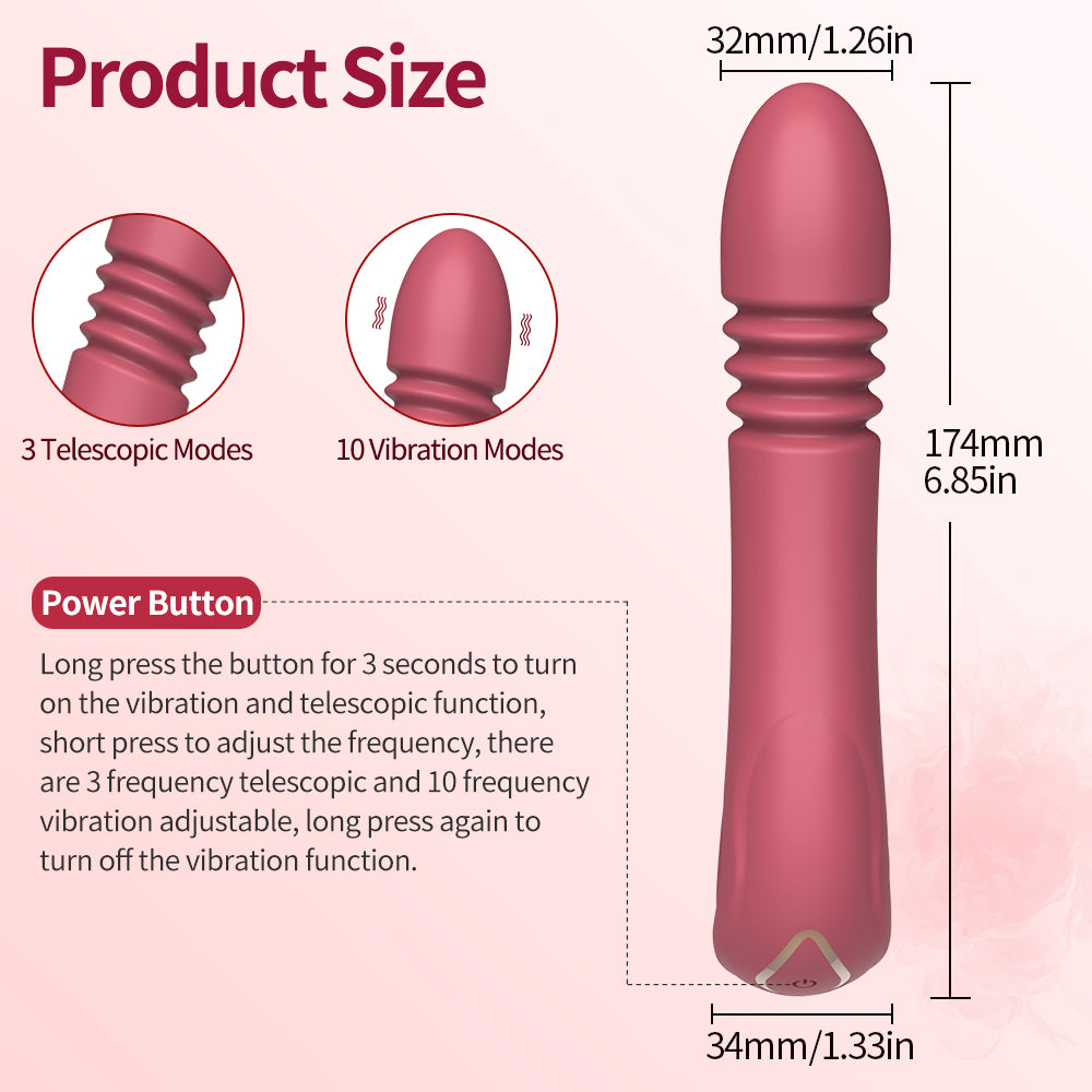 G-Spot Vibrator with 10 Vibration Settings - Clitoral Stimulator