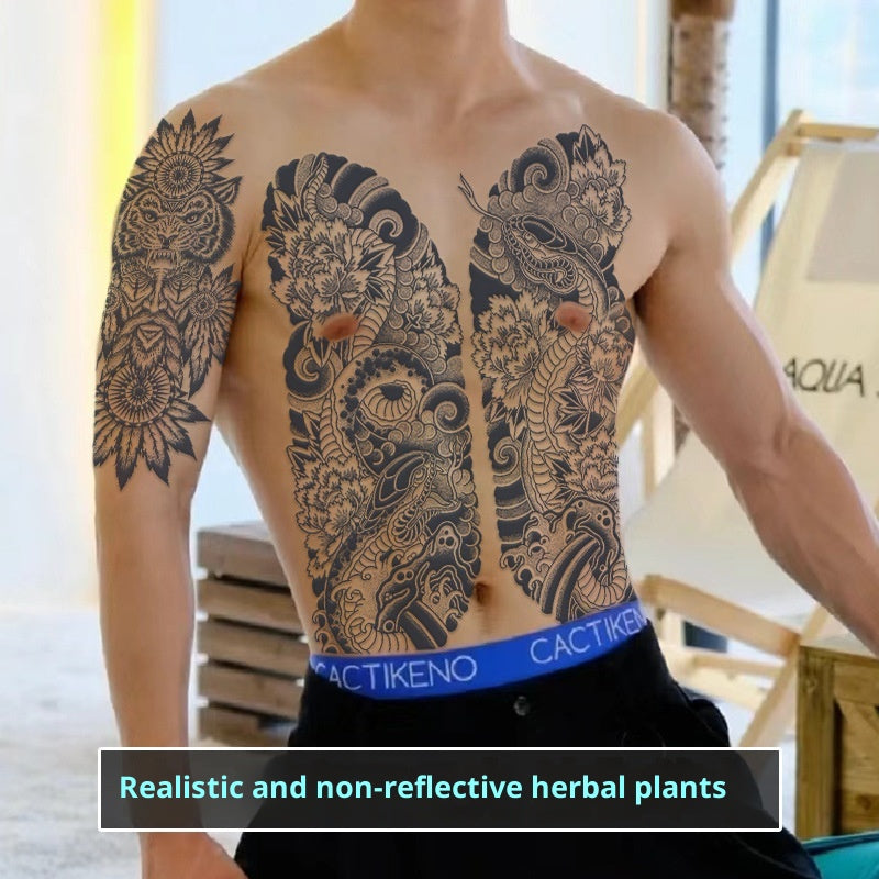 Temporary Tattoo Sticker - Water Transfer, Multiple Patterns