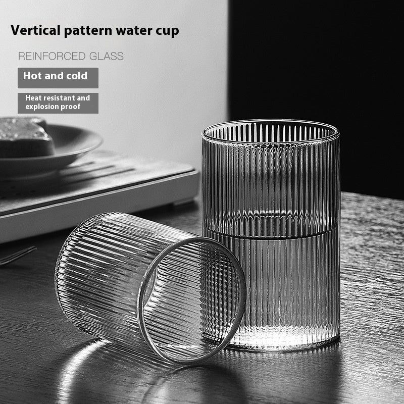High Temperature Resistant Borosilicate Glass Water Cup - Heatproof Drinkware