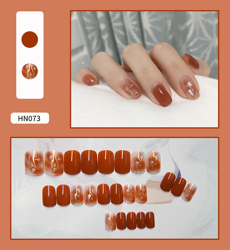 Fake Nail Art Patches - Wearable Nail Decorations for DIY Manicure
