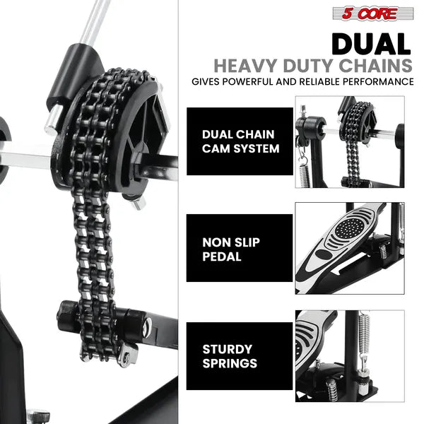 Adjustable Bass Drum Pedal with Felt Beater - Model DFP05