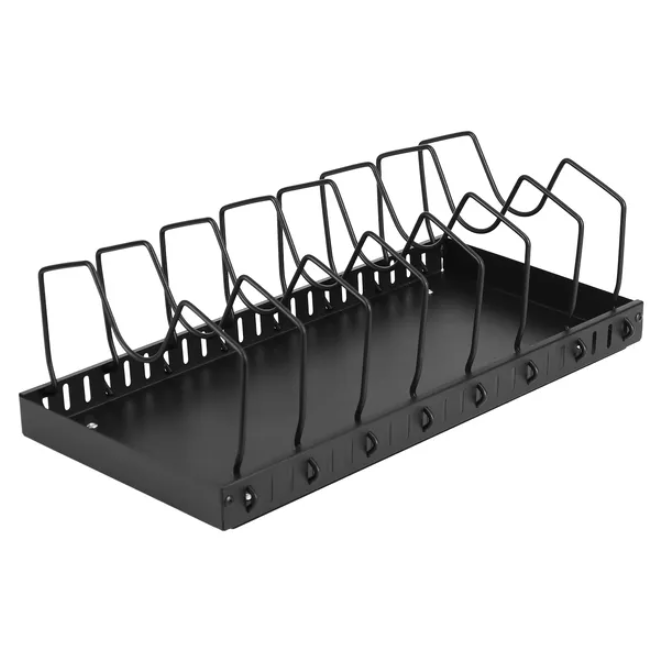 Pull-Out Pot and Pan Organizer with 8 Adjustable Dividers