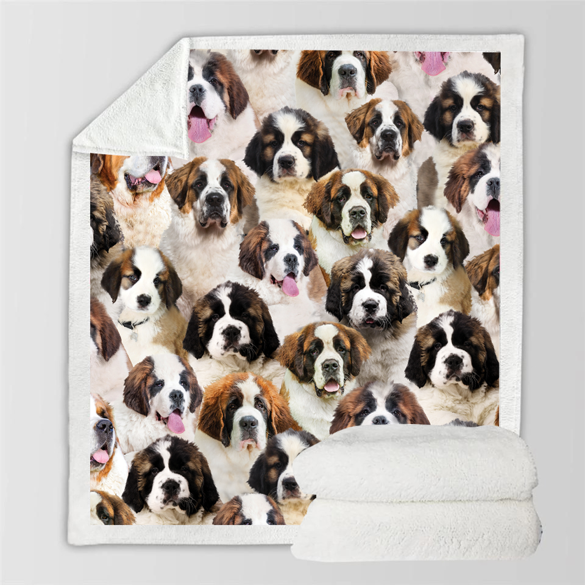 Printed Flannel Pet Dog Blanket - Multiple Sizes & Styles