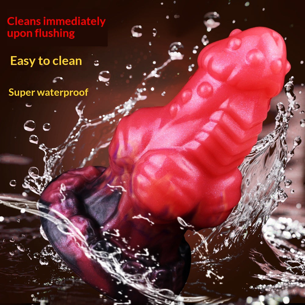 Silicone Rear Canal Dilator - Adult Wellness Personal Device, Red