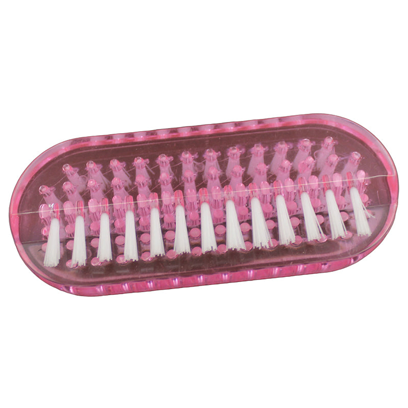 Multicolor Nail Art Cleaning Brush - Plastic Nail Tool for Nail Care