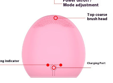 Ultrasonic Facial Cleansing Brush - Pore Shrinking & Skin Refreshing Device