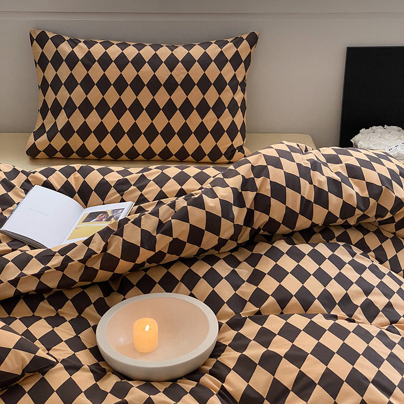 Four-Piece Quilt Cover Set Bed Sheets Bedding - Multiple Styles & Sizes