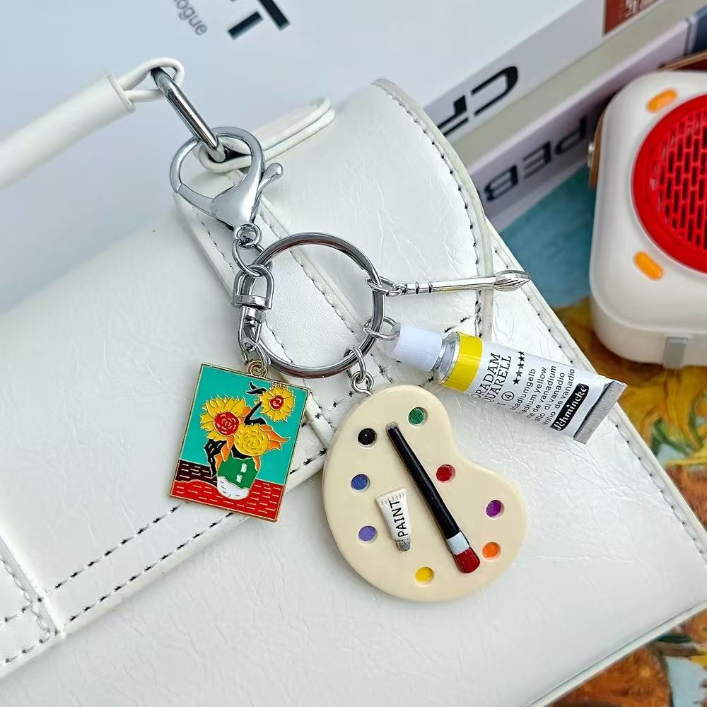 Drawing Board Paint Palette Bag Charm - Art & Craft Decor Accessories