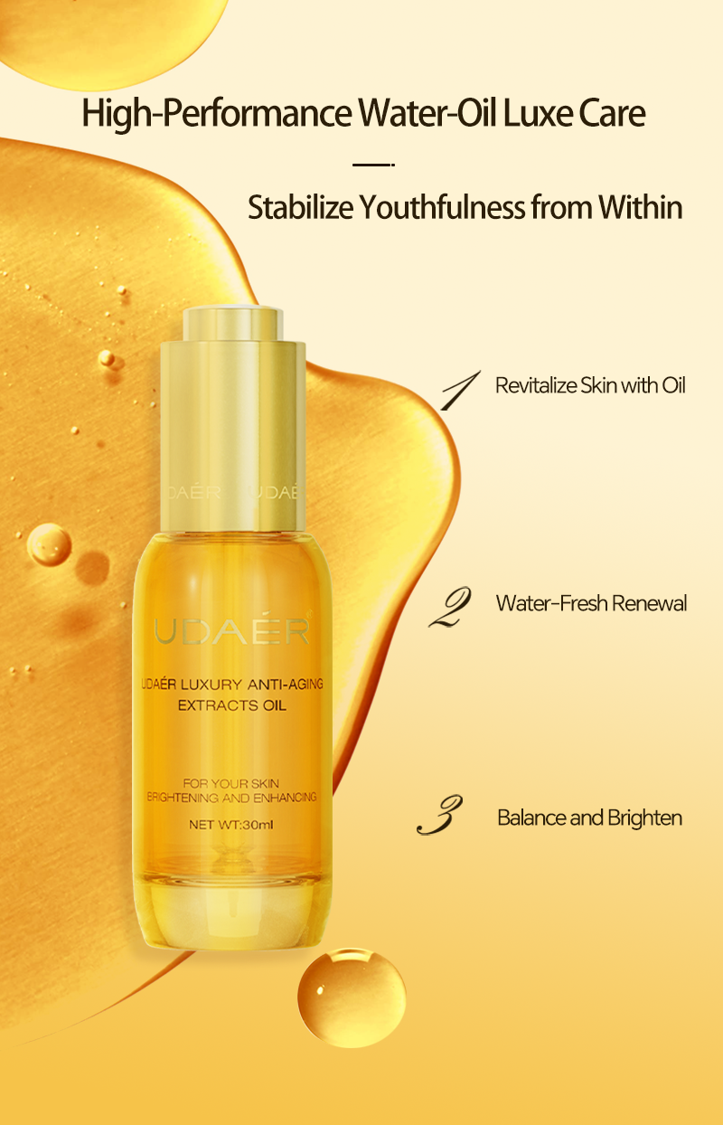 Anti-Aging Facial Essence Oil - Deep Moisturizing & Firming Serum