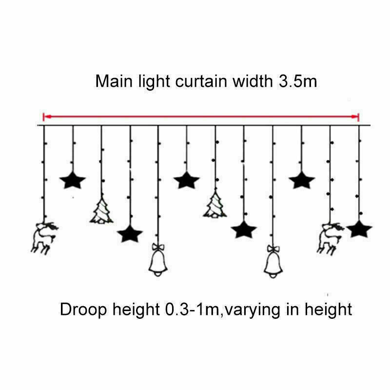 LED Fairy String Lights for Indoor & Outdoor Decor - Christmas Party Home Lighting