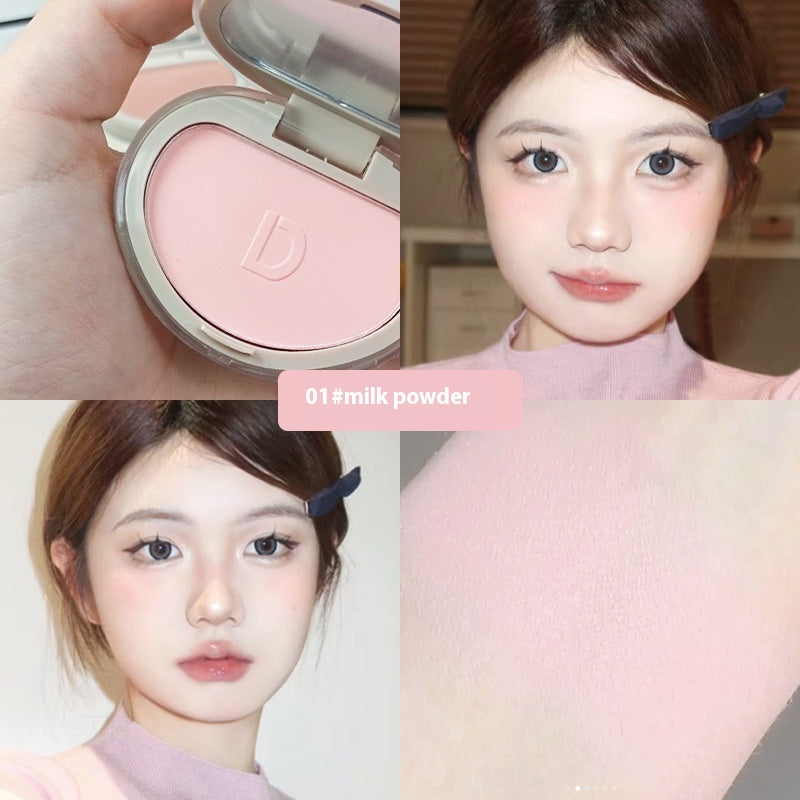 Cream Powder Blush Set - Low Saturation, Multiple Colors for Ladies