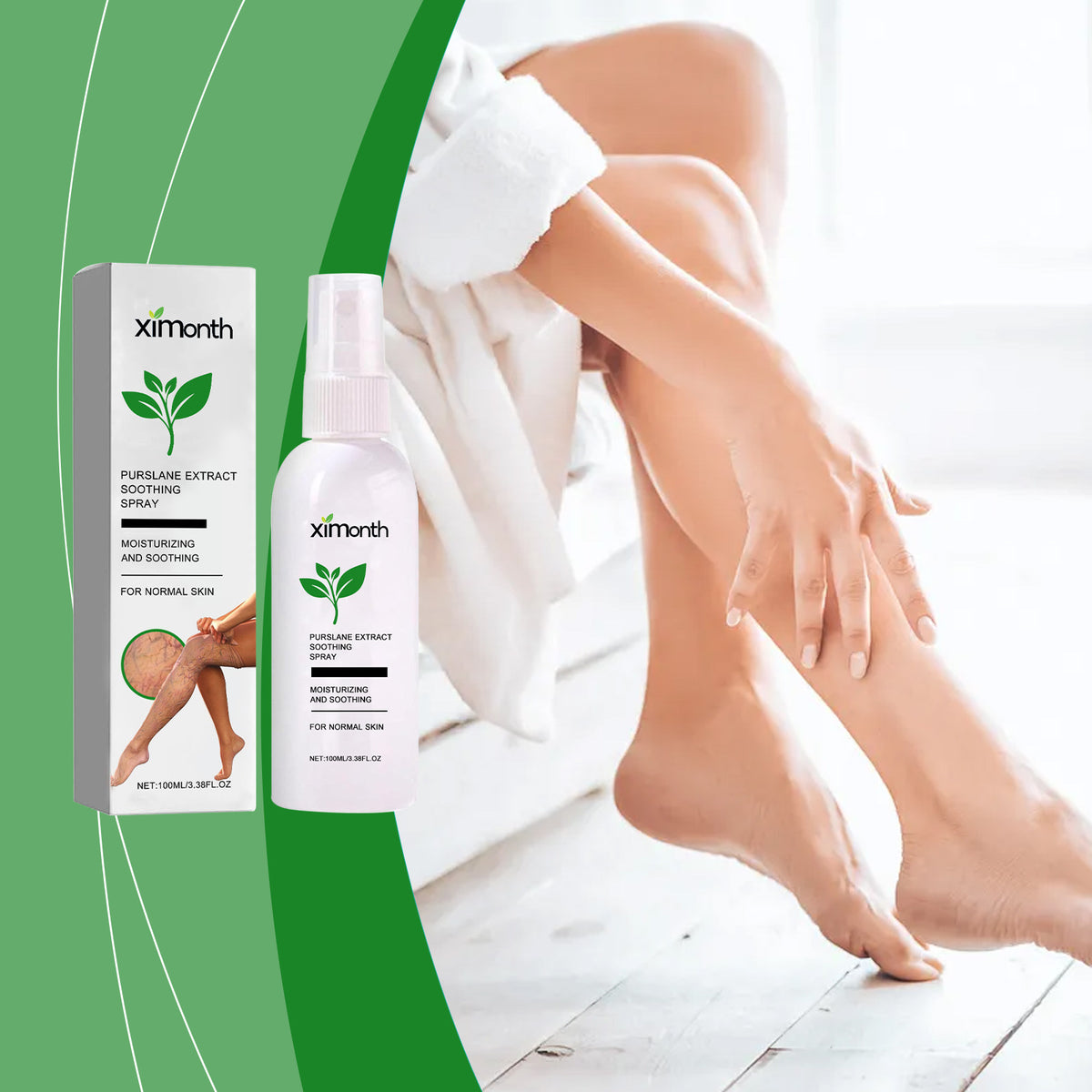 Daily Comfortable Leg Mild Ingredients Massage Care Spray