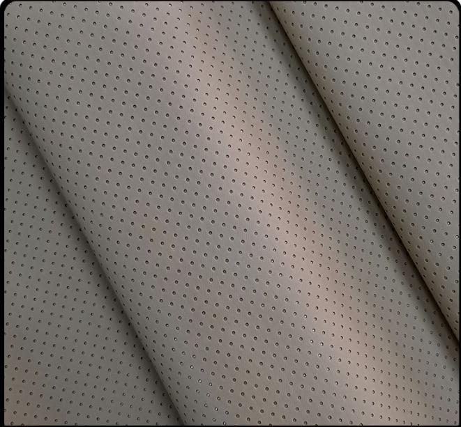 Breathable Artificial Leather for Car Seats - PU Faux Leather Fabric