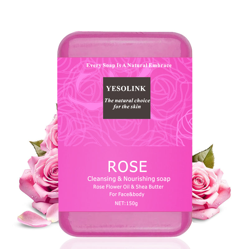 Rose Essential Oil Soap Bar - 150g