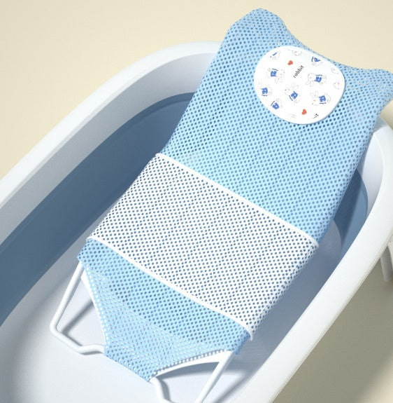 Baby Bathtub Non-slip Bath Mat Sponge for Safe Bathing - Multiple Colors