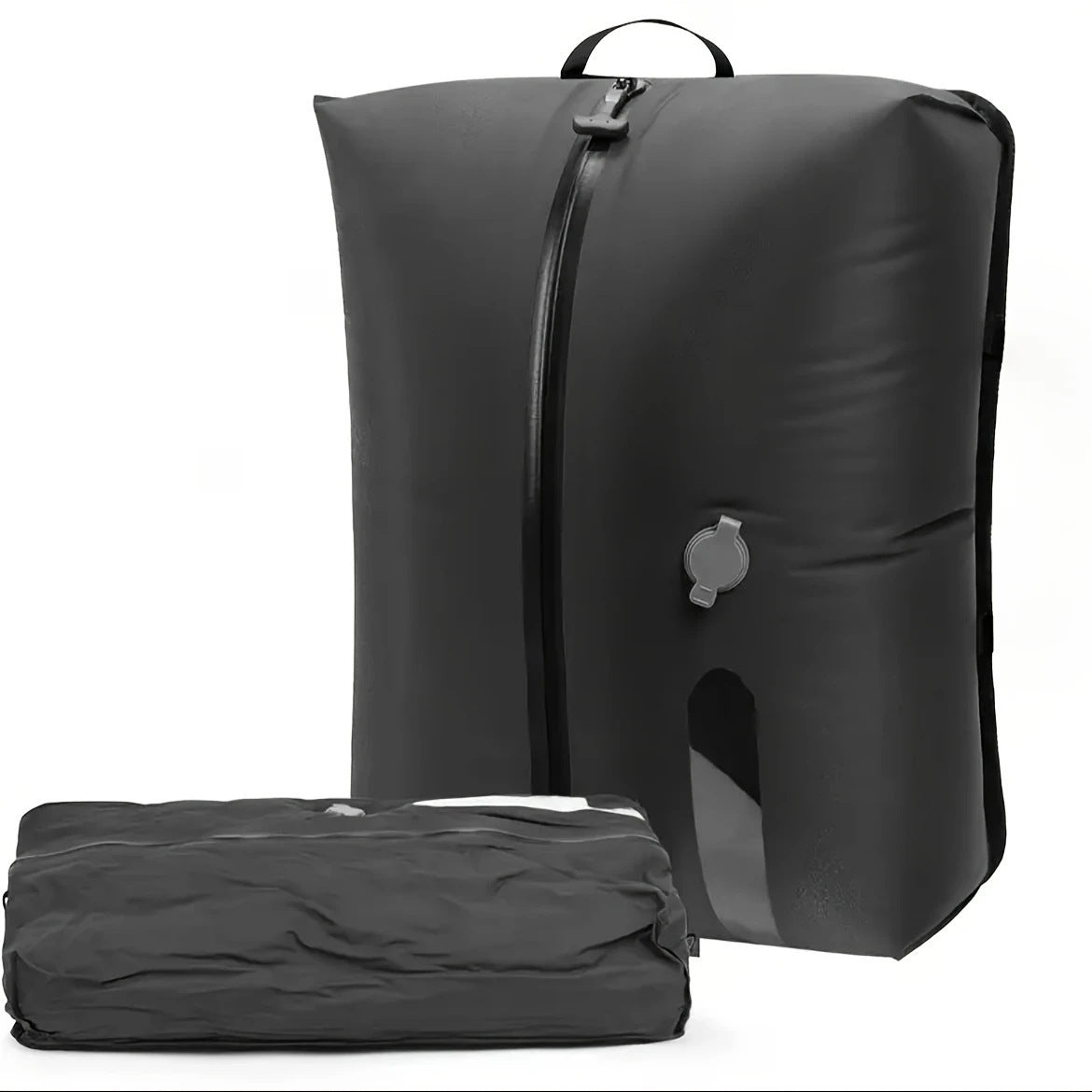 Travel Vacuum Compression Storage Bag for Clothes & Travel Gear