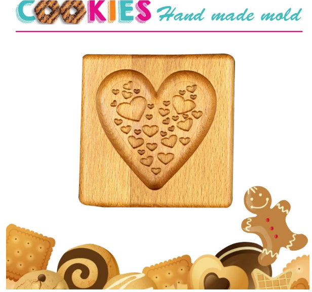 Cookie Cutter & Stamp Set for Baking - Provance Rose Style, Multiple Variants