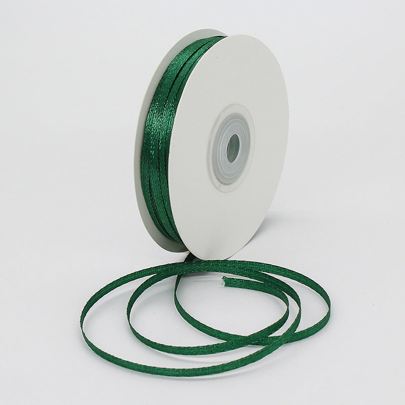 0.3cm Double-Sided Polyester Ribbon - Multiple Colors Available